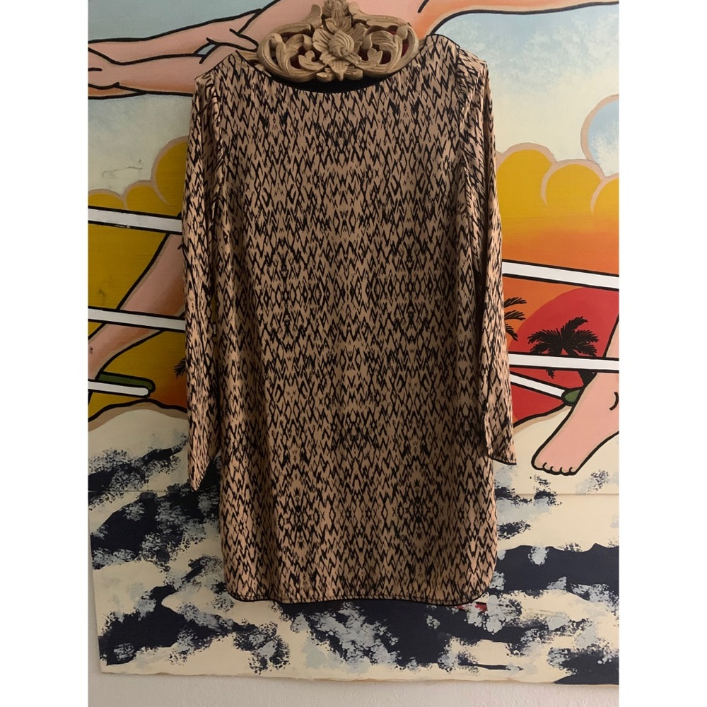 Harlyn silk shift dress